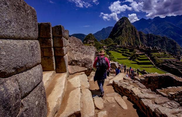 vista de machu picchu