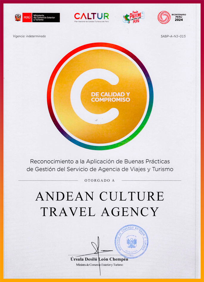 Reconocimiento de calidad caltur